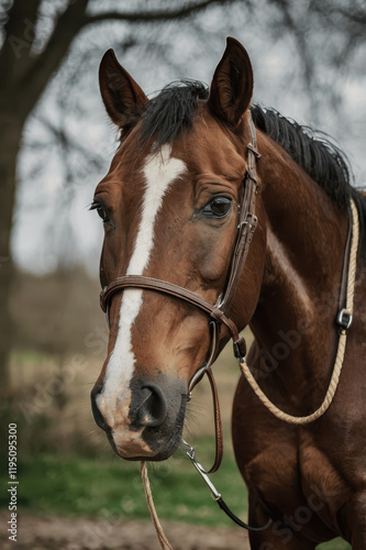portrait of a horse