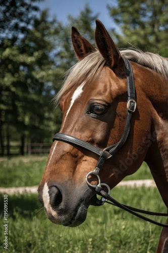 portrait of a horse