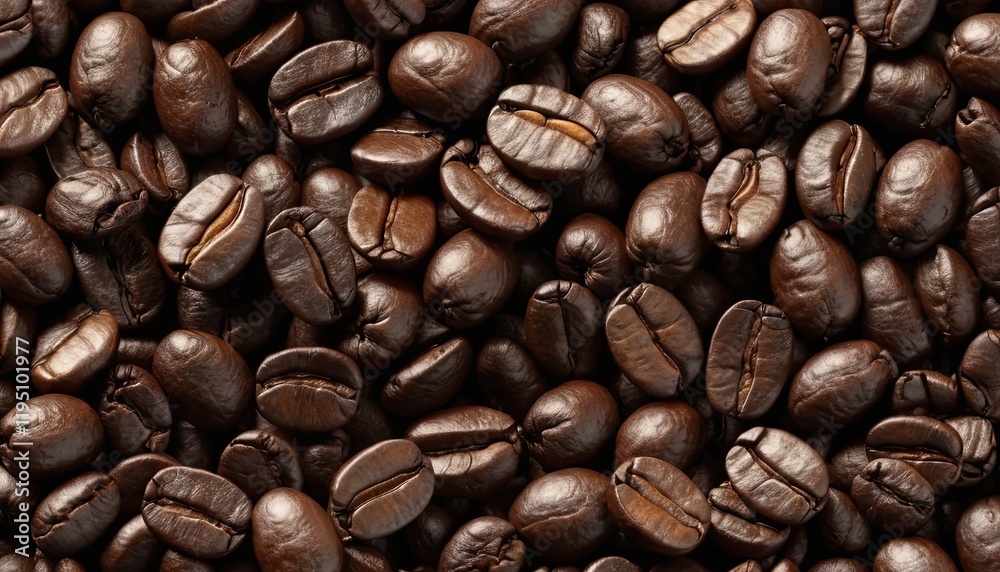 Coffee beans horizontal background Coffee beans horizontal background
