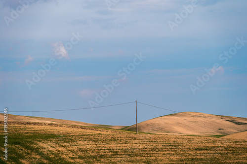 Matera province: spring countryside landscape  photo