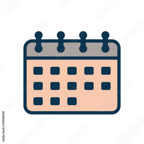 high quality modern  color calender  icon with minimalist design for digital and print projects
 Graphic Design Icons Making a Huge Impact on Visual Aesthetics