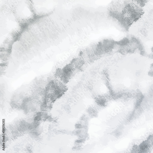 Tie Dye Gray Spiral. Vector Bg Vector. Seamless Grunge Pattern. Swirl Round Ornament. Gray Seamless Swirl. Brush Pastel Fashion. Vector Soft Print. White Tie Dye. Gray Dirty Stain. Spiral Soft Art