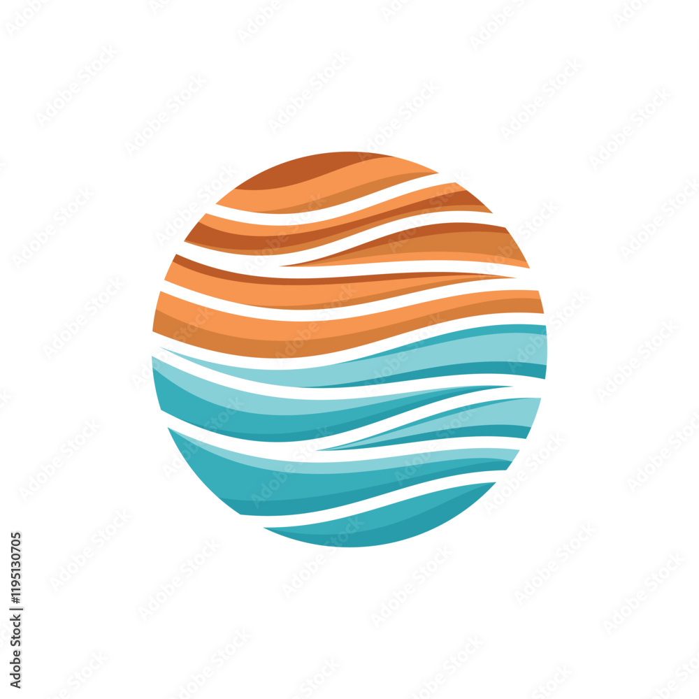 Naklejka premium sunset