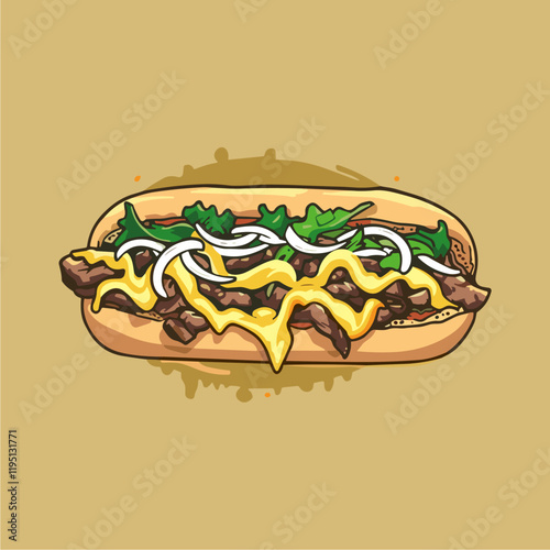 Cheesesteak Sandwich