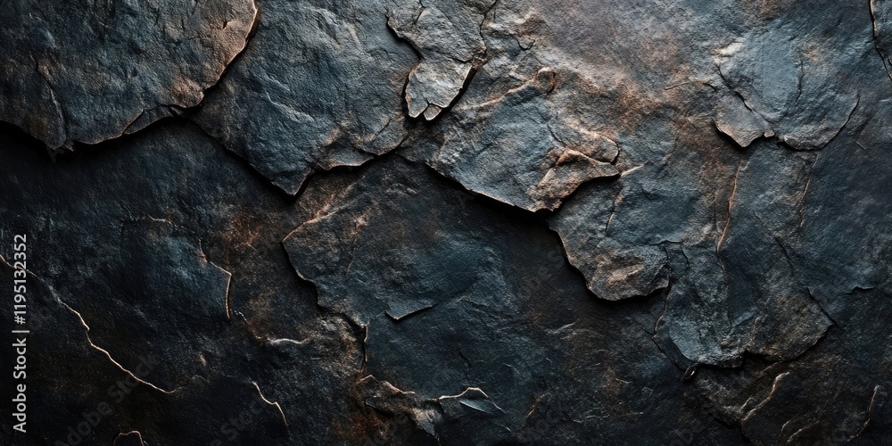 Dark gray and black textured rock background with irregular slate layers and subtle highlights, creating a natural and rugged surface appearance. Dark gray and black textured rock background with irregular slate layers and subtle highlights, creating a natural and rugged surface appearance.