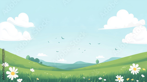 Minimalist Illustration Background