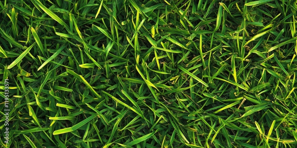 Lush green grass texture filling the frame with vivid shades of green and ample copy space for design elements and text overlay. Lush green grass texture filling the frame with vivid shades of green and ample copy space for design elements and text overlay.