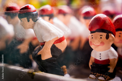 Traditional catalan statues called 