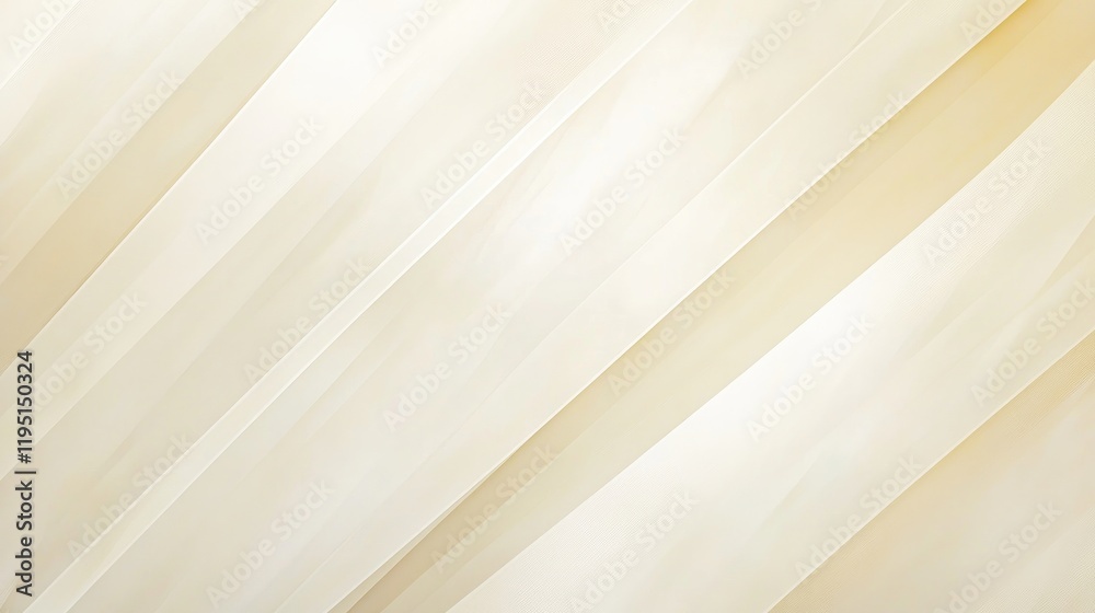 Obraz premium Light Cream Fabric Drapes with Soft Flowing Texture and Shadows