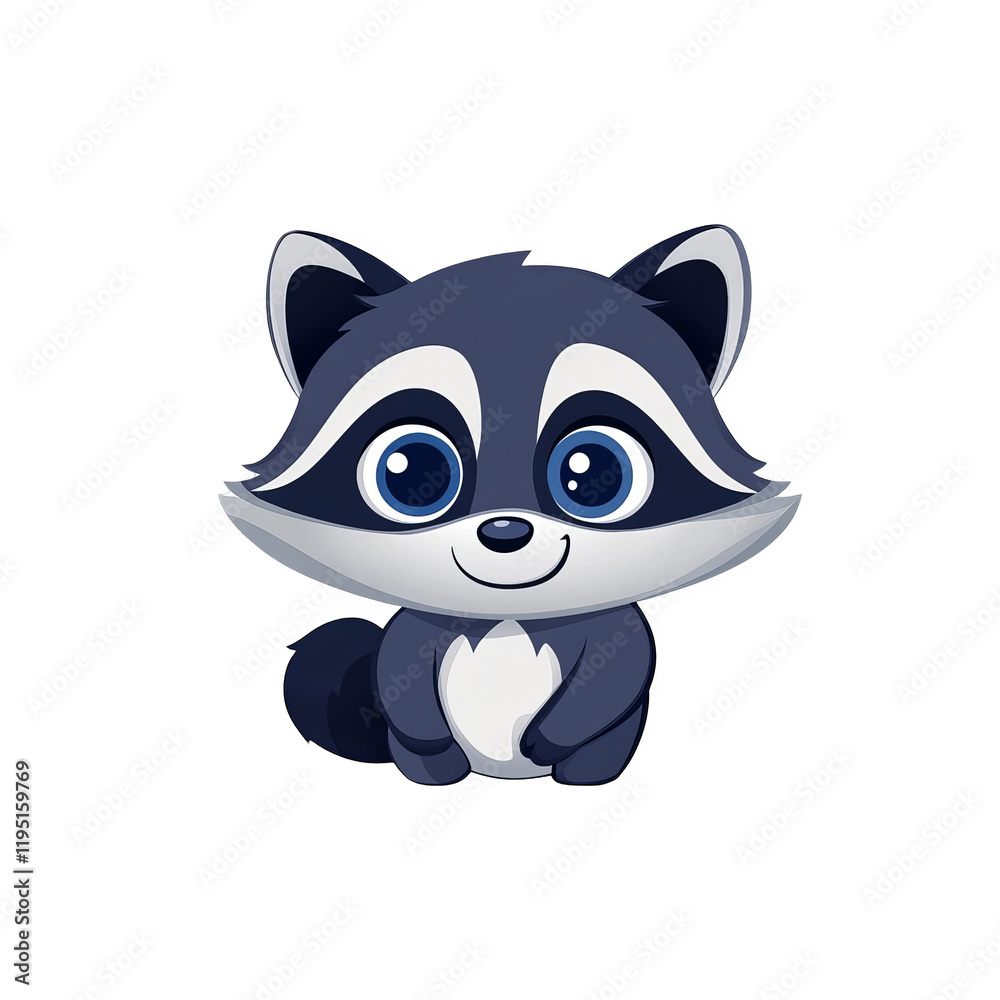 Cute cartoon raccoon character digital art playful environment colorful design cheerful viewpoint fun concept Cute cartoon raccoon character digital art playful environment colorful design cheerful viewpoint fun concept