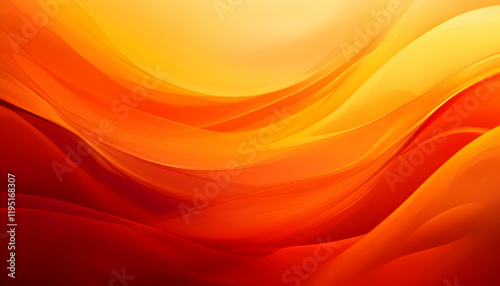 Abstract background Orange Sky Fiery orange sunset sky