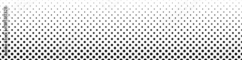 Dot pattern background design - abstract monochrome vector illustration