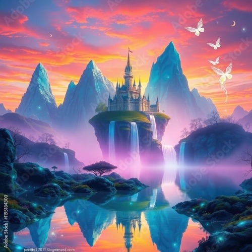 A Breathtaking Fantasy Landscape 