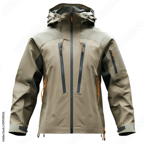 Versatile Men's Hiking Jacket for All Weather Conditions photo