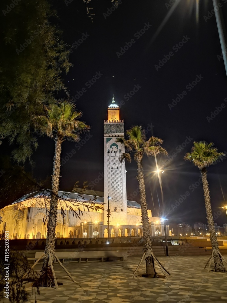Fototapeta premium Hassan II Mosque in casablanca 