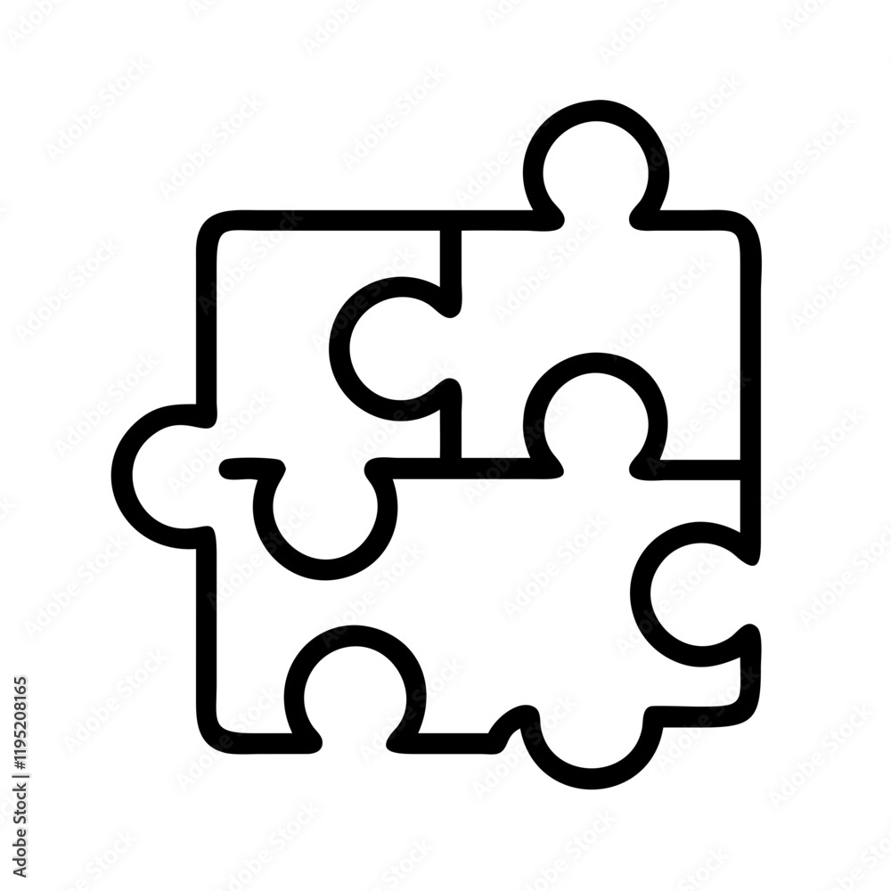 jigsaw puzzle piece icon, jigsaw puzzle piece line art - simple line art of jigsaw puzzle piece, perfect for jigsaw puzzle piece logos and icons and themed design jigsaw puzzle piece icon, jigsaw puzzle piece line art - simple line art of jigsaw puzzle piece, perfect for jigsaw puzzle piece logos and icons and themed design