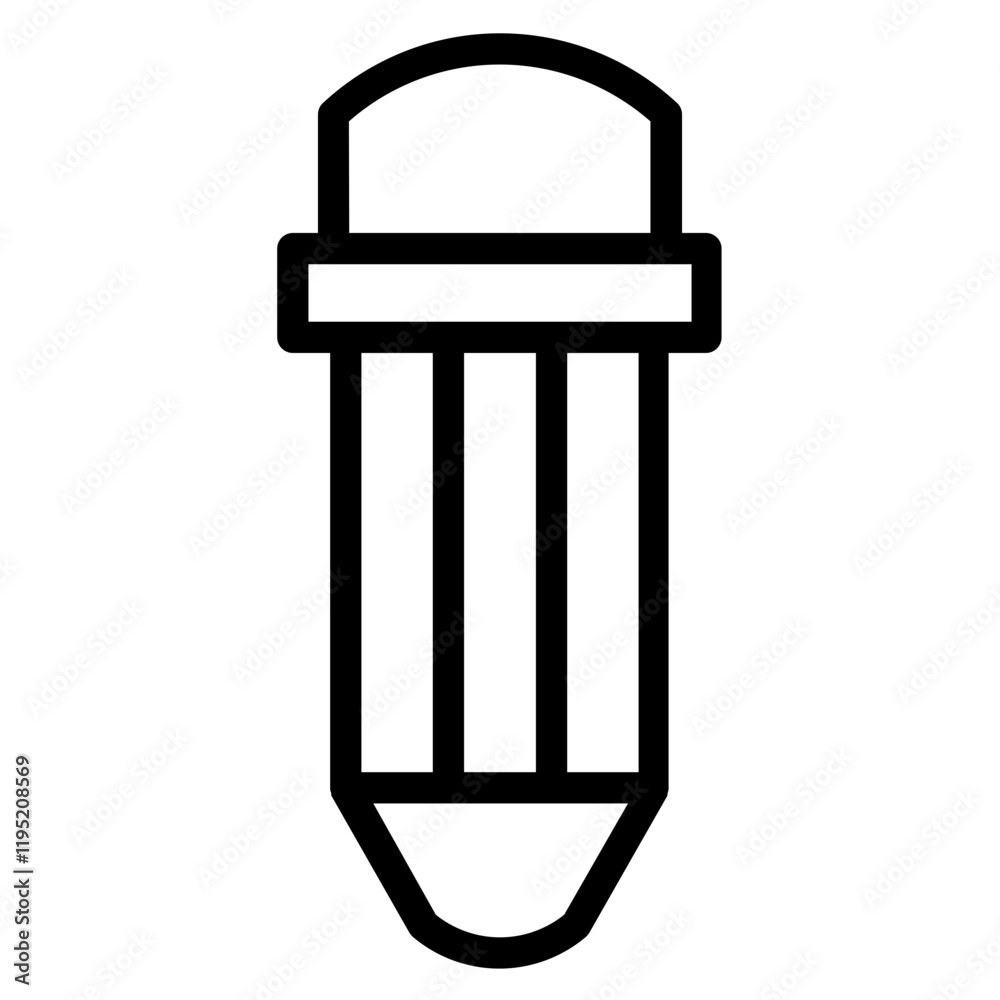 Pencil Write Writing Line Icon Pencil Write Writing Line Icon