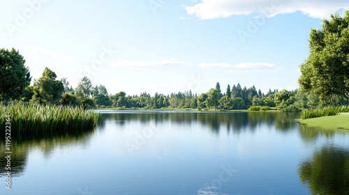 Peaceful Lake Landscape