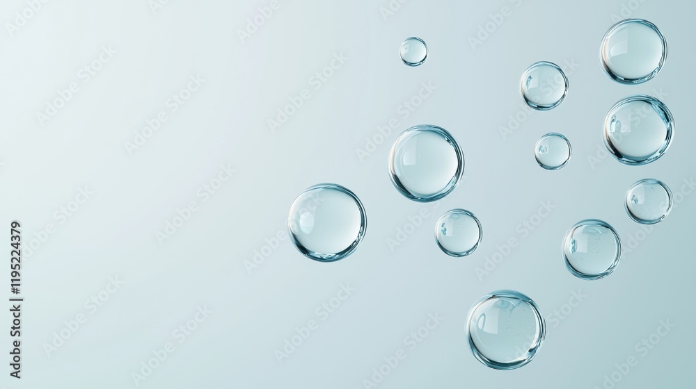 Glowing Skin Cells with Protective Bubbles Glowing Skin Cells with Protective Bubbles