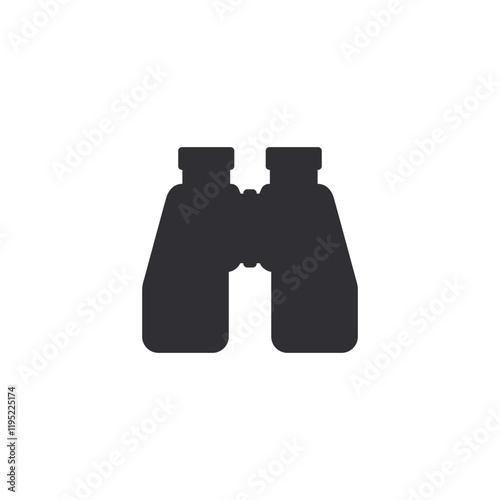 View icon. Binoculars icon. Sneak peek. Spying, spy, watch. Anonymity. Search icon. Finding solution. Safe search. Human eye. Logo template. Spy sign. Observe. Data search. Field glasses