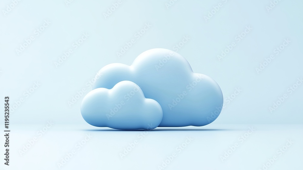 Delicate Pastel Blue Clouds: A Minimalist Digital Illustration. A serene, geometric cloud design, perfect for backgrounds or digital art projects. Evokes a sense of calm and tranquility. Delicate Pastel Blue Clouds: A Minimalist Digital Illustration. A serene, geometric cloud design, perfect for backgrounds or digital art projects. Evokes a sense of calm and tranquility.