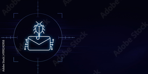 Bilde på lerret email virus attack refers to malicious software sent via email, often as an atta