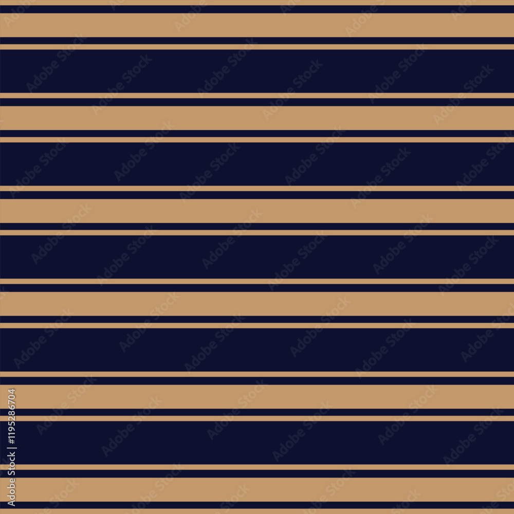 simple brown colour horizontal thik and thin line pattern on navy blue colour background simple brown colour horizontal thik and thin line pattern on navy blue colour background