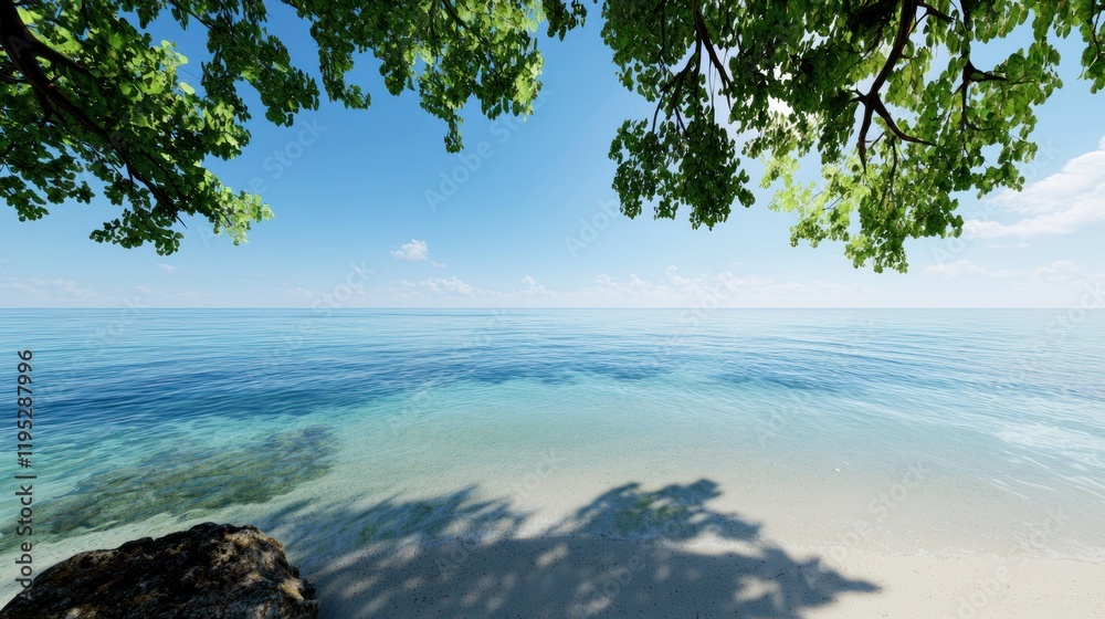 Summer Beach Serenity