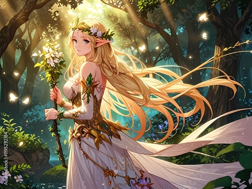 fairy with magic wand