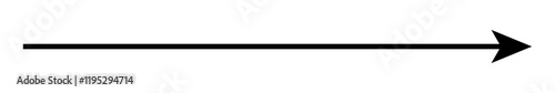 Long straight arrow