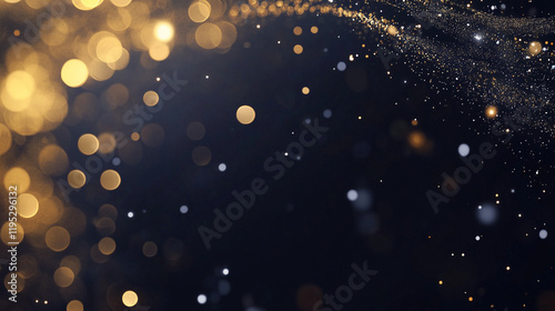 Particle lights background