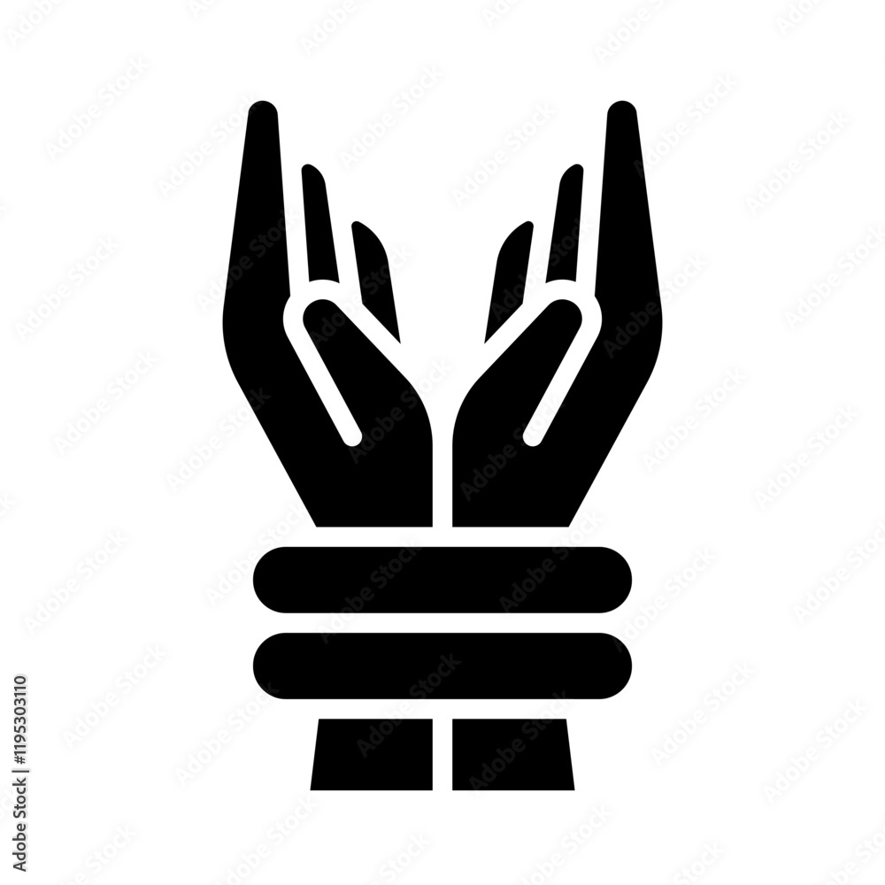 Obraz premium Hostage icon