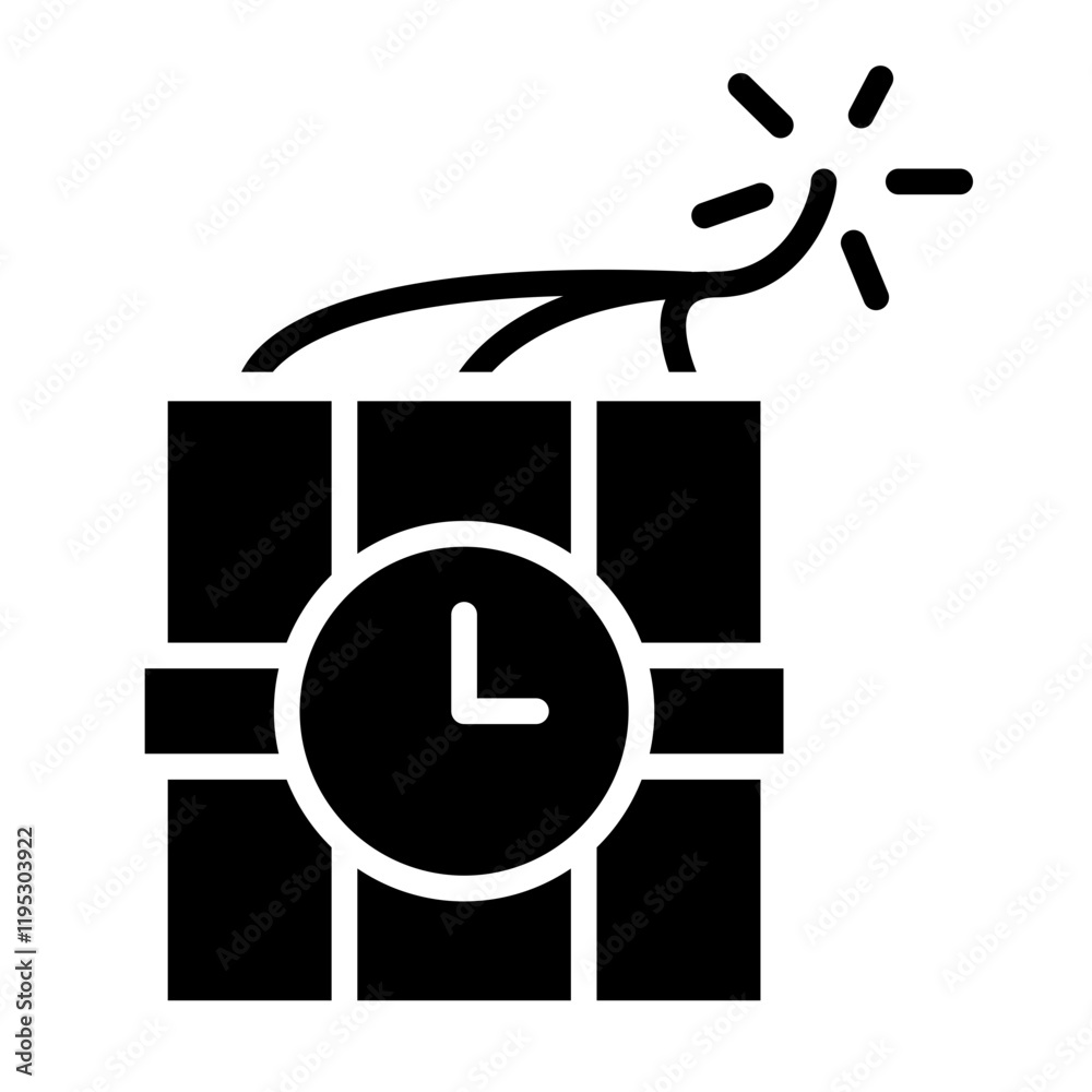 Time bomb icon