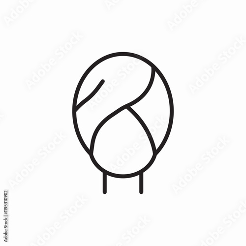 facial treatment icon vector sign