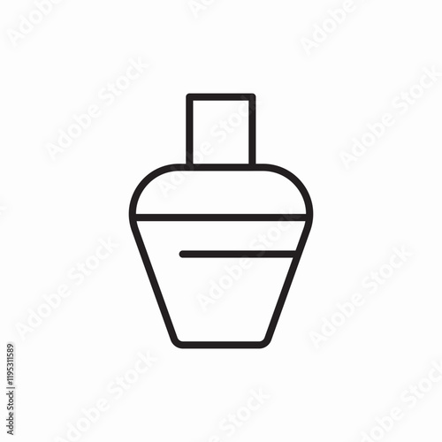 varnish beauty icon vector sign