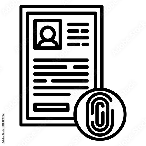 Identification Icon