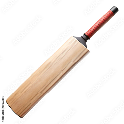 Cricket bat isolated on transparent background