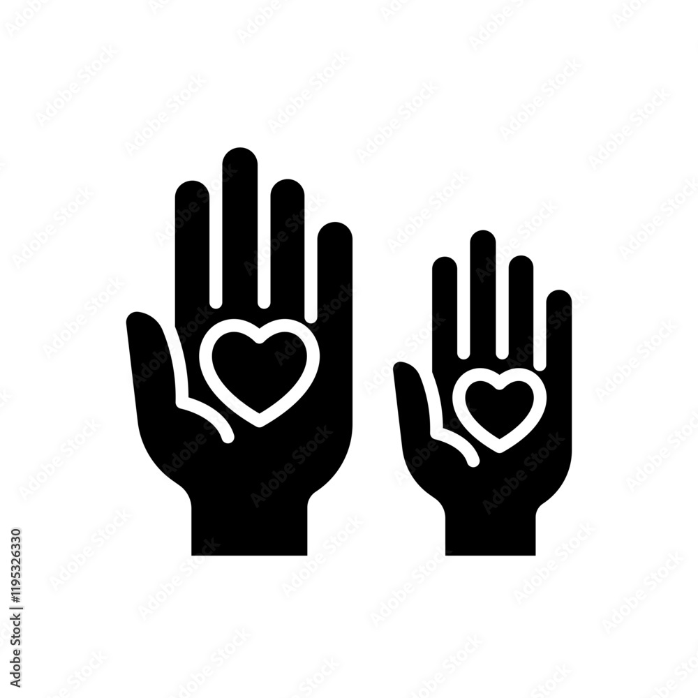 Obraz premium Donation icon