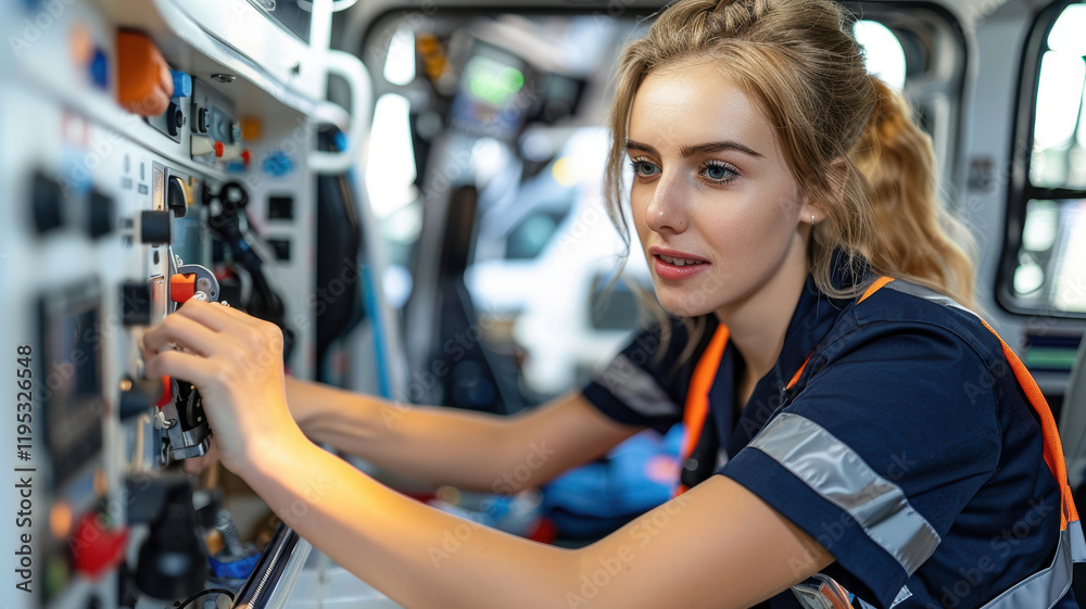 a team of professional paramedics rushes to help. People in red uniforms. a team of professional paramedics rushes to help. People in red uniforms.