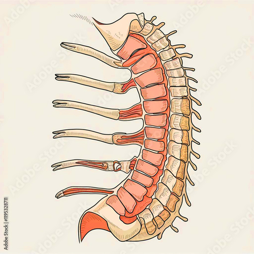 Human body internal organs. Stomach and lungs, kidneys and heart, brain and liver. Medical anatomy vector infographics photo