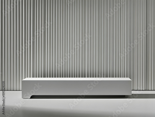 Wallpaper Mural Minimalist White 3D Product Display Torontodigital.ca