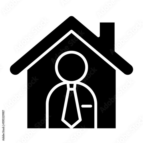 Work from home icon