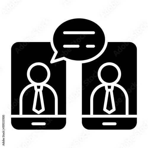 Video conference icon