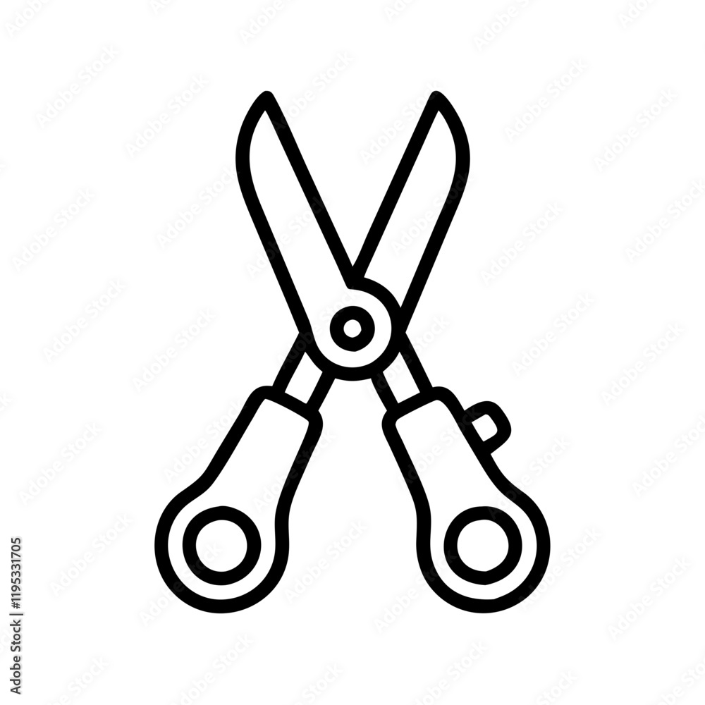 pet grooming scissors icon, pet grooming scissors line art - simple line art of pet grooming scissors, perfect for pet grooming scissors logos and icons and themed design pet grooming scissors icon, pet grooming scissors line art - simple line art of pet grooming scissors, perfect for pet grooming scissors logos and icons and themed design