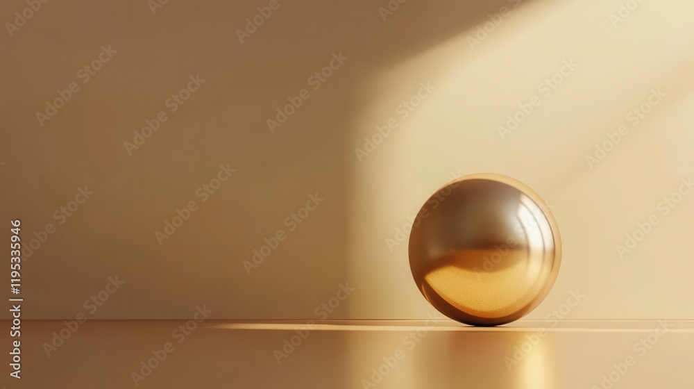 a sleek metallic gold ball glimmers against a minimalist background, exuding luxury and sophistication, perfect for modern digital art or design projects a sleek metallic gold ball glimmers against a minimalist background, exuding luxury and sophistication, perfect for modern digital art or design projects