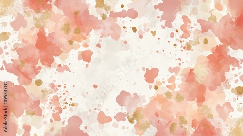 Soft blended watercolor background with gentle pencil strokes creating an artistic atmosphere