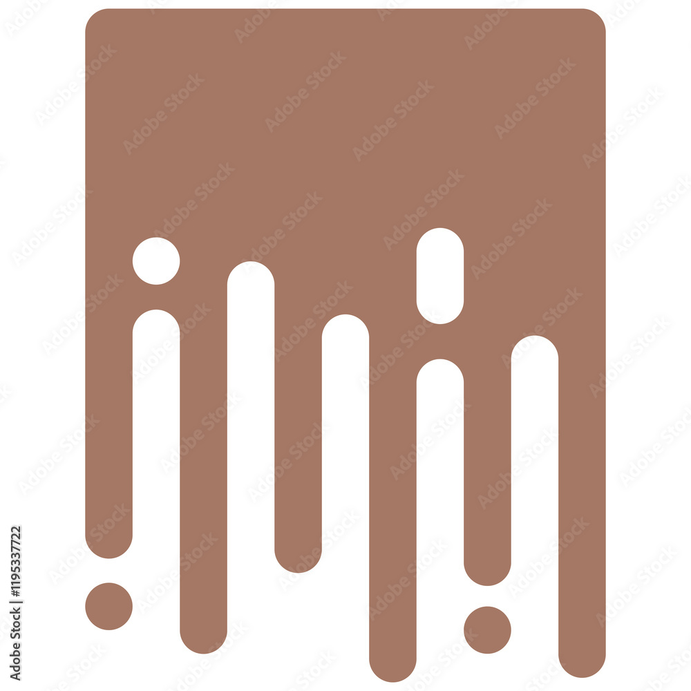 Obraz premium 垂れる液体