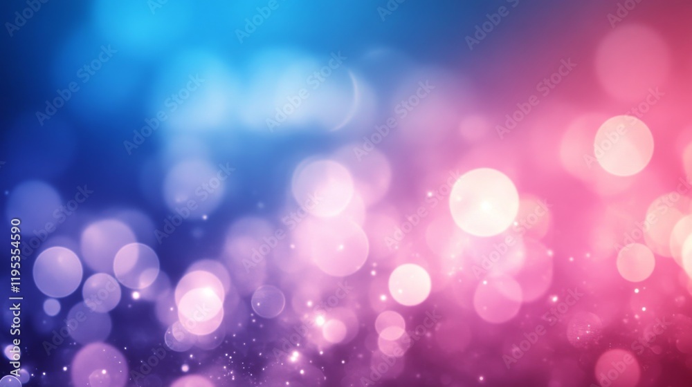 Obraz premium Beautiful Bokeh Background with Blurry Circles and Soft Colors