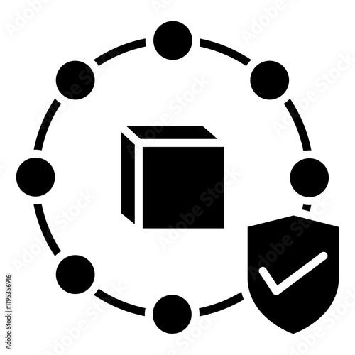 Blockchain Protocol Icon