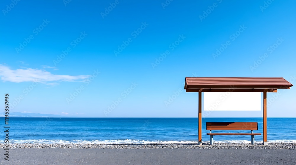 Peaceful Beach Gazebo with Ocean View Peaceful Beach Gazebo with Ocean View